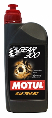 Motul масло трансмиссонное Gear 300 SAE 75W90 1L (100118)