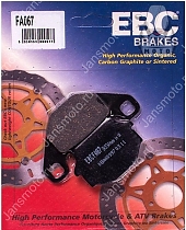 Тормозные колодки EBC Brakes FA067