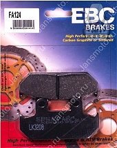 Тормозные колодки EBC Brakes FA124