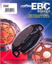 Тормозные колодки EBC Brakes FA141