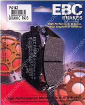 Тормозные колодки EBC Brakes FA142