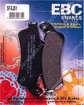 Тормозные колодки EBC Brakes SFA281 (organic)