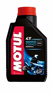 Motul 3000 10W40 масло моторное 4T Mineral 1 литр (104045)