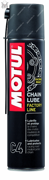Motul C4 Chain Lube Factory Line 0.4 литра смазка цепи для мотоспорта (102983)