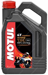 Motul 7100 10W40 масло моторное 4T 100% Syntetic Ester 4 литра (104092)