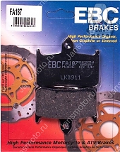 Тормозные колодки EBC Brakes FA187
