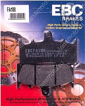 Тормозные колодки EBC Brakes FA188