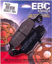 Тормозные колодки EBC Brakes FA231
