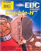 Тормозные колодки EBC Brakes FA319/2HH (Sintered)