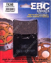 Тормозные колодки EBC Brakes FA348