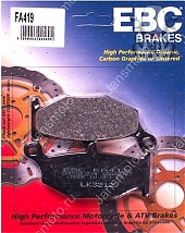 Тормозные колодки EBC Brakes FA419