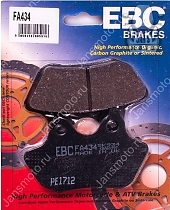 Тормозные колодки EBC Brakes FA434
