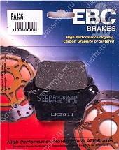 Тормозные колодки EBC Brakes FA436