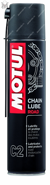 Motul C2 Chain Lube Road 0.4 литра смазка цепи для дорожных мотоциклов (102981)