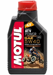 Motul ATV Power 4T 5W40 масло моторное 1 литр (105897)