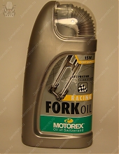 Motorex масло вилочное Racing Fork Oil SAE 15W 1L Синтетика (302039)
